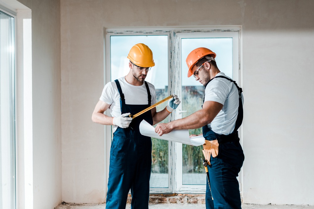 NTX Renovation team planning a remodeling of a house in Dallas