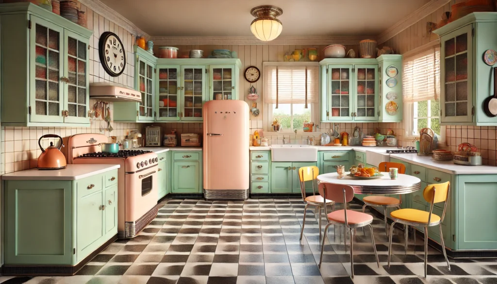 Vintage kitchen design idea